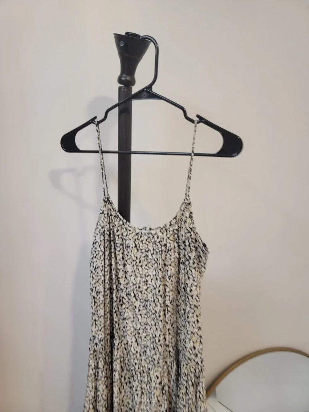 Apiece Apart Saluda Tier Maxi Dress Floral Black/Yellow Size XS